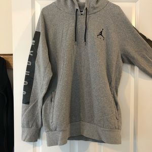 Gray Jordan sweatshirt size Large Men’s